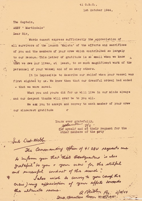 HMAS Martindale ww116